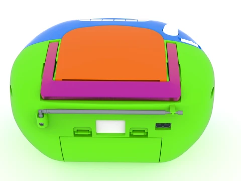 Childrens Radio 3D Model