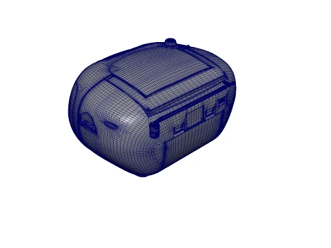 Childrens Radio 3D Model