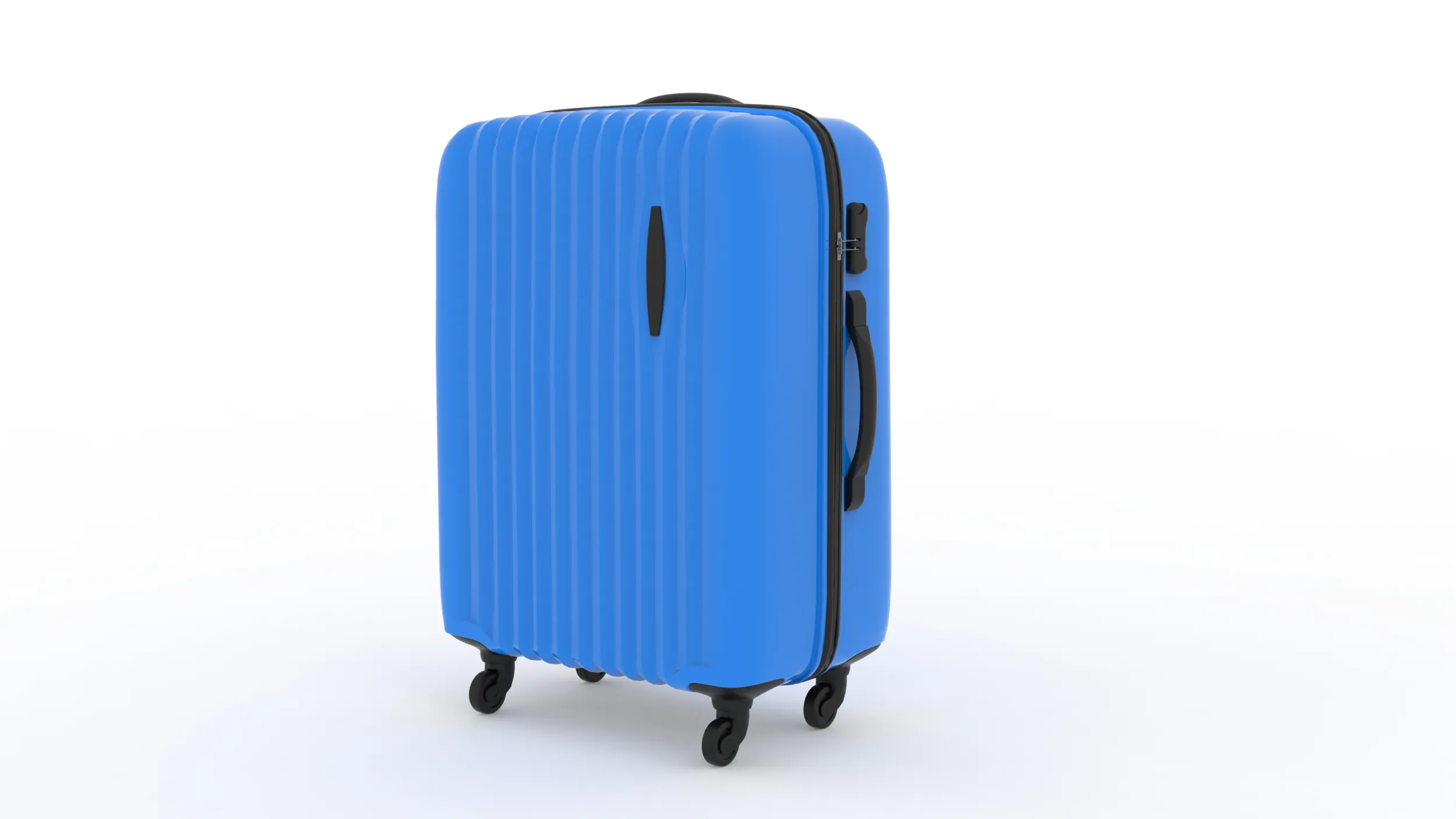 Suitcase 3D Model .c4d .max .obj .3ds .fbx .stl .blend 