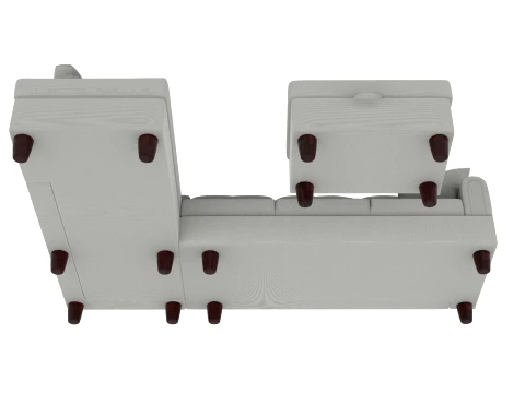 Ensemble de canap&eacute;s sectionnels Modèle 3D