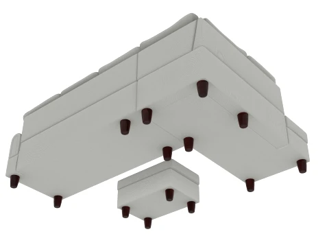 Ensemble de canap&eacute;s sectionnels Modèle 3D