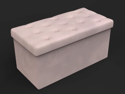Banco otomano Modelo 3D
