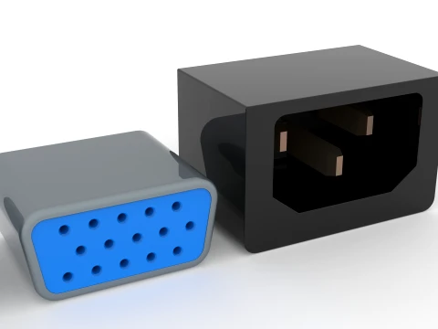 USB PORT 3D Model