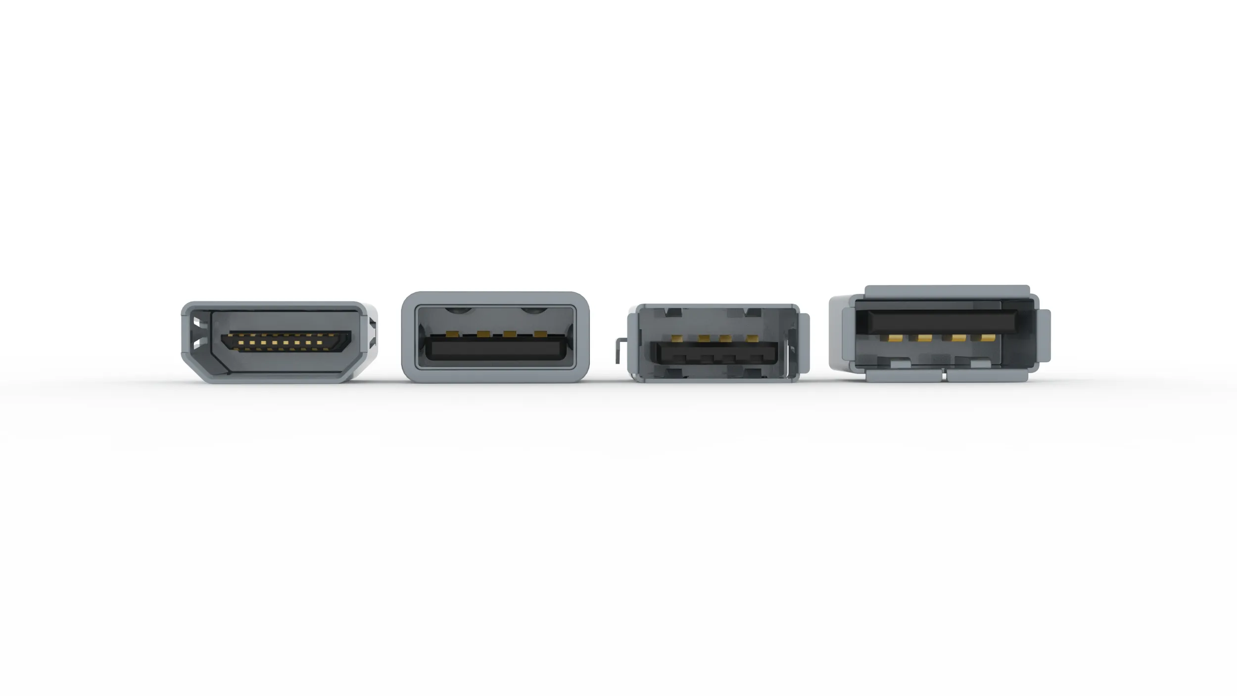 USB PORT 3D Model .c4d .max .obj .3ds .fbx .stl .blend 