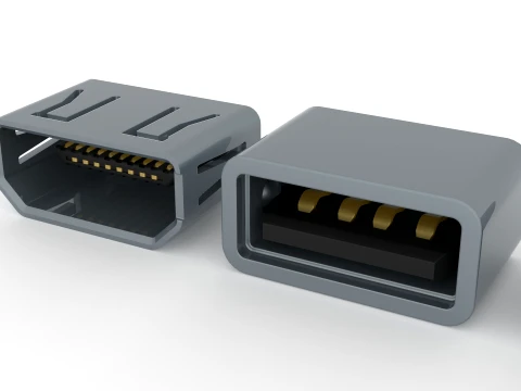 USB PORT 3D Model