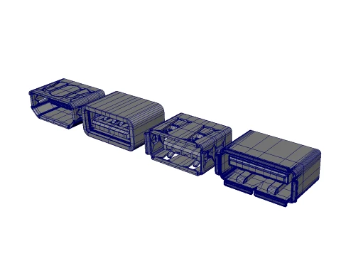 USB PORT 3D Model