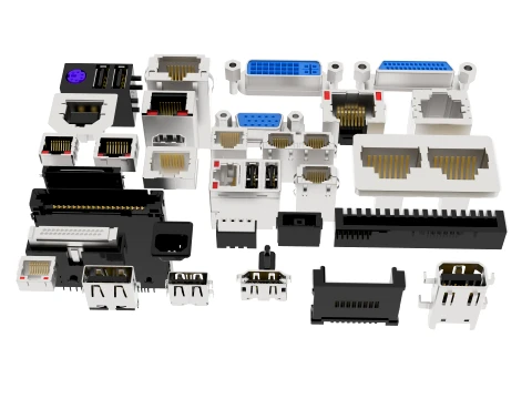 USB PORT library 3D Model