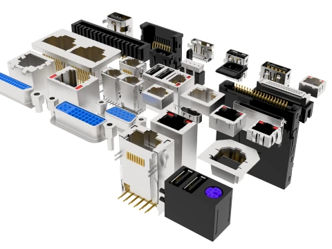 USB PORT library 3D Model