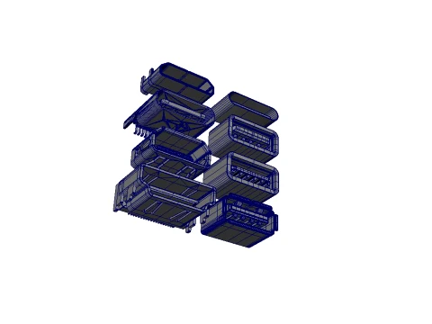 USB Port 3D Model
