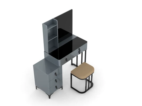 Makeup Vanity 3D Model