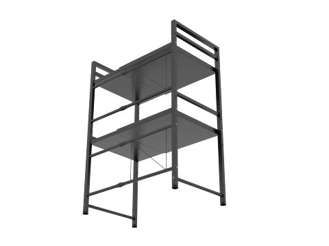 Kitchen Storage Rack 3D Model