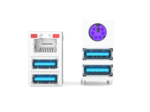 Ethernet Connector 3D Model