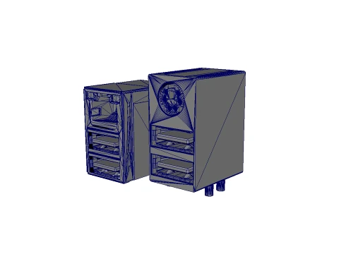 Ethernet Connector 3D Model