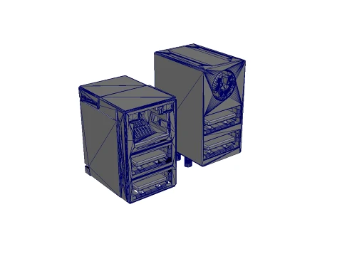 Ethernet Connector 3D Model
