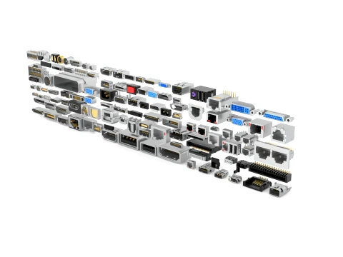ALL USB Port Library 3D Model