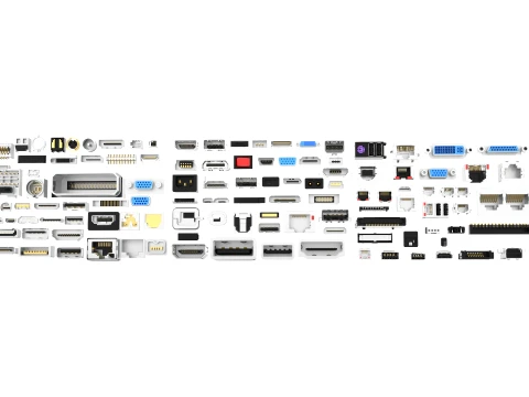 ALL USB Port Library 3D Model