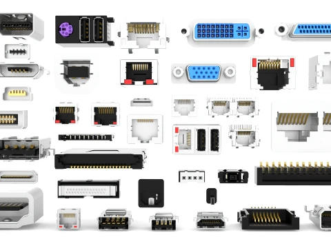 ALL USB Port Library 3D Model