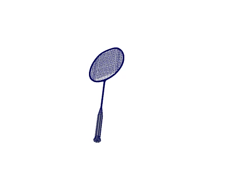 Badminton 3D Model