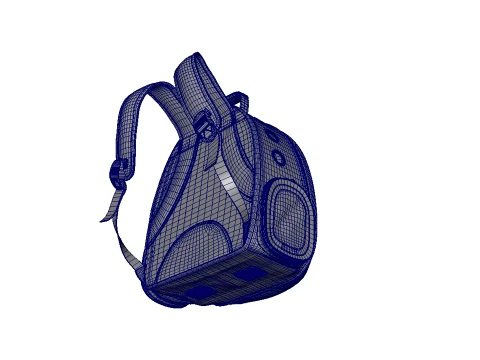 Cat Carrier Backpack 3D Model