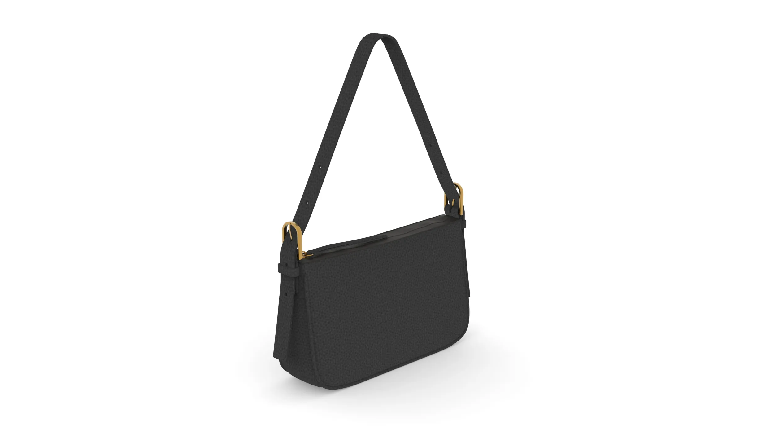 Shoulder Bag 3D Model .c4d .max .obj .3ds .fbx .stl .blend 