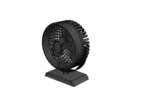 Table fan 3D Model
