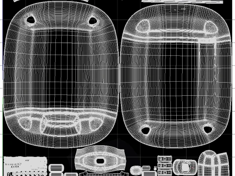 Suitcase 3D Model