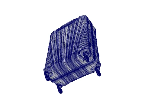 Suitcase 3D Model