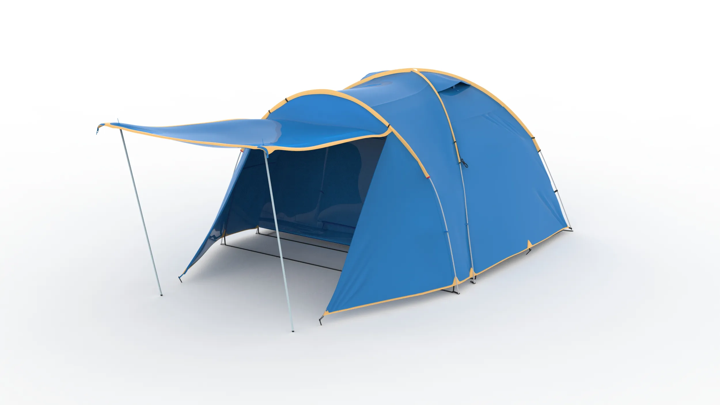 Tent 3D Model .c4d .max .obj .3ds .fbx .stl .blend 