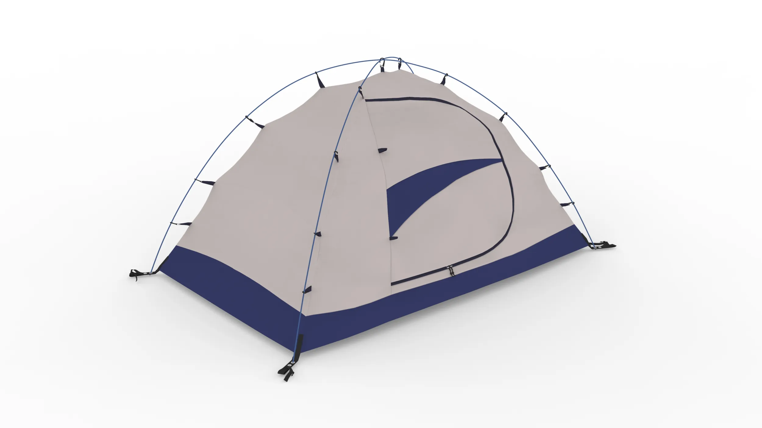 Tent 3D Model .c4d .max .obj .3ds .fbx .stl .blend 