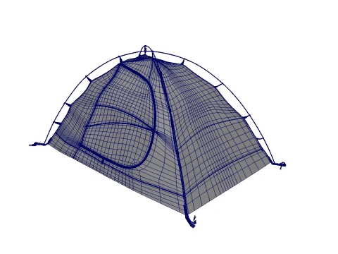 Tent 3D Model