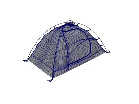 Tent 3D Model