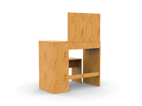 Dressing Table 3D Model