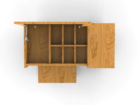 Dressing Table 3D Model