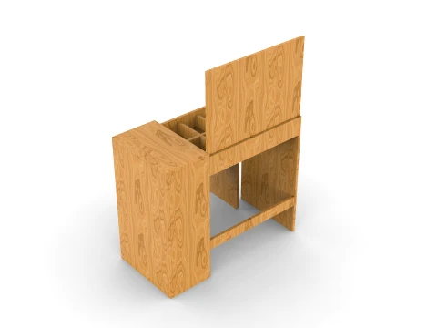 Dressing Table 3D Model