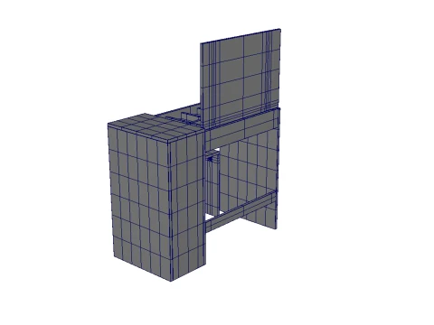 Dressing Table 3D Model