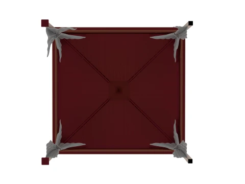 Hardtop Gazebo 3D Model