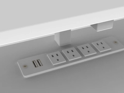 Computer Desk 3D Model