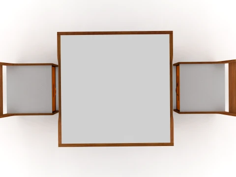 Kids Table and Chairs 3D Model