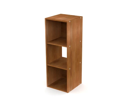 Multifunctioneel boekenplankopbergrek 3D Model