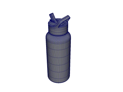 Water bottle 3D Model