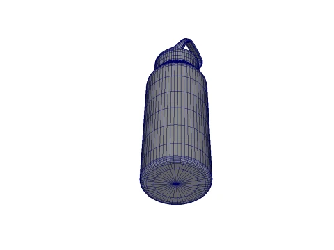 Water bottle 3D Model