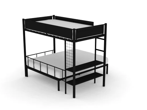 Bunk Bed 3D Model