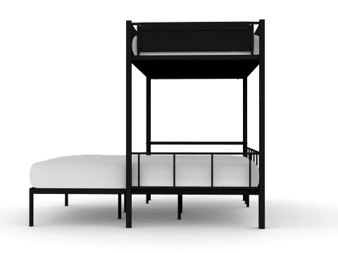 Bunk Bed 3D Model