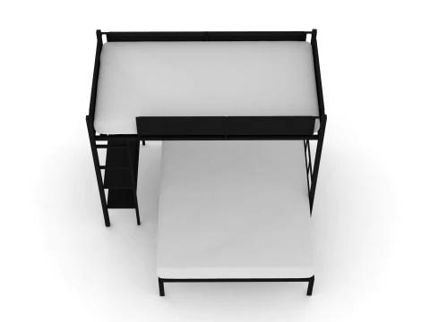 Bunk Bed 3D Model