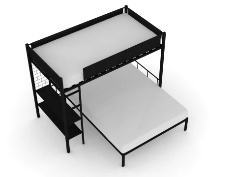 Bunk Bed 3D Model