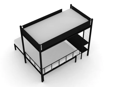 Bunk Bed 3D Model