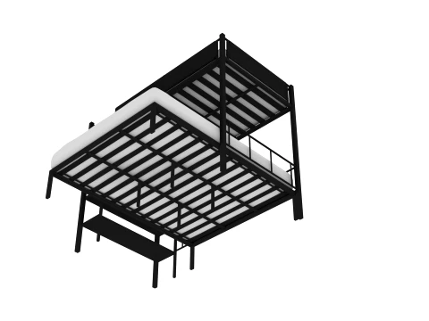 Bunk Bed 3D Model