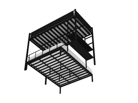Bunk Bed 3D Model