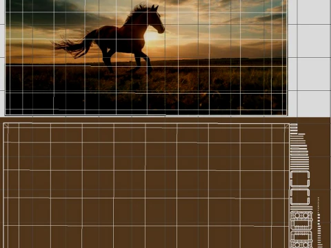Wall Painting 3D Model