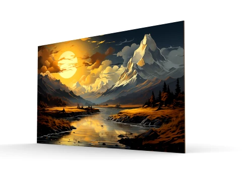 Wall Painting 3D Model